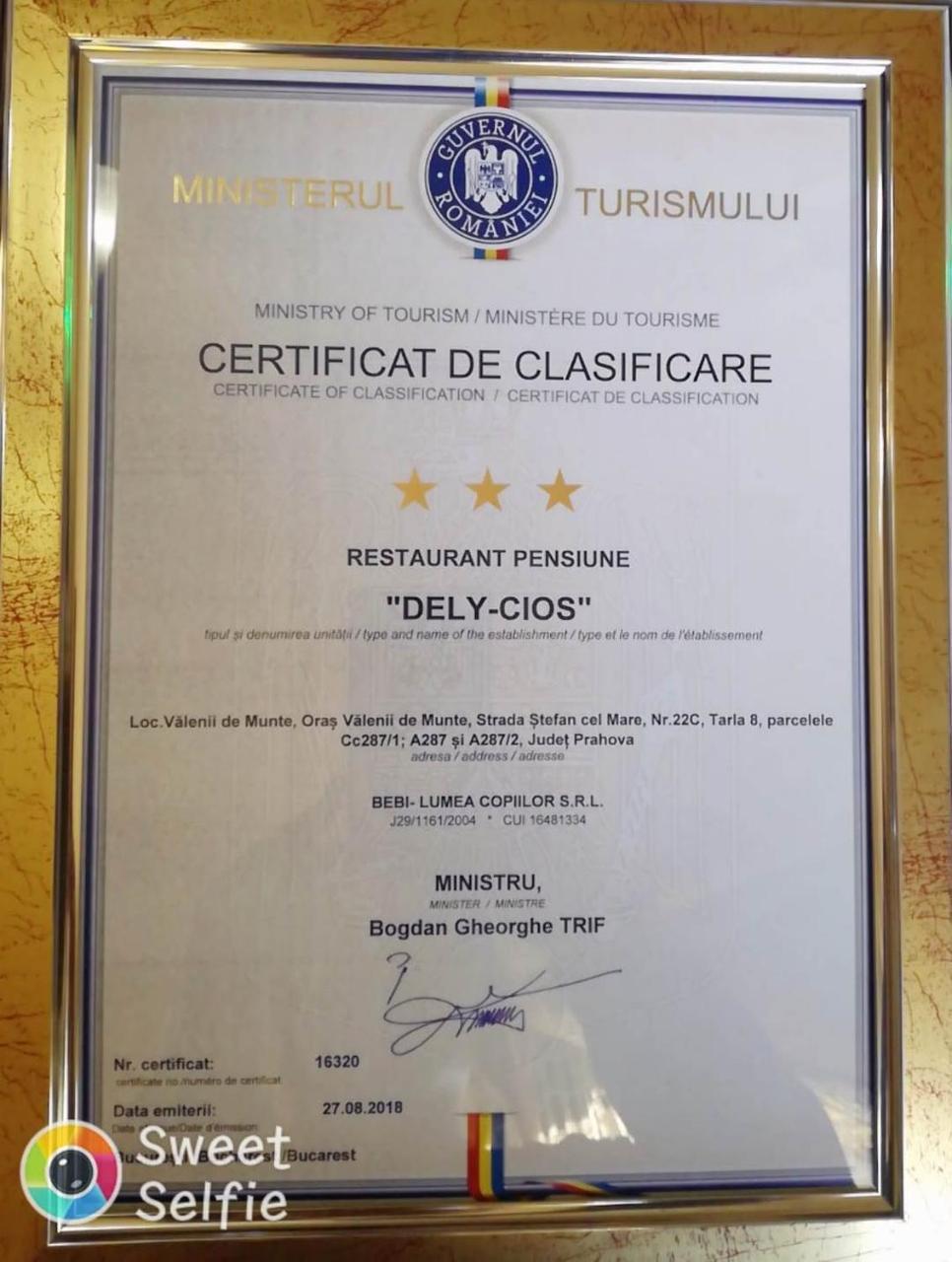 Pensiunea Dely_Cios Vălenii de Munte Exteriér fotografie